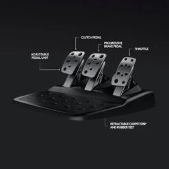 Logitech G920 Driving Force Racing Wheel And Floor Pedals, Real Force Feedback, Stainless Steel Paddle Shifters, Leather Steering Wheel Cover For Xbox Series X|S, Xbox One, PC, Mac - Black -Appliantrix Cheap Store 611ldCtNH8L. AC SL1500