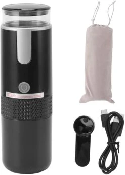 HURRISE Portable Coffee Machine Compatible For K Cup Capsules & Ground Coffee Handheld Coffee Maker Manually Operated For Camping Hiking, Driving, Home And Office -Appliantrix Cheap Store 612pRoG4tML. AC SL1500