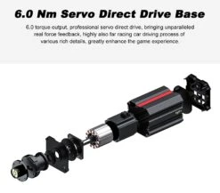 PXN V12 Lite Gaming Steering Wheel - 6Nm Torque Direct Drive Servo Racing Wheel With Pedals, Desktop Mounting Clip, Paddle Shifters, Leather Steering Wheel Cover For PC, PS4, Xbox One, Xbox Series X|S 12 PXN V12 Lite Gaming Steering Wheel - 6Nm Torque Direct Drive Servo Racing Wheel With Pedals, Desktop Mounting Clip, Paddle Shifters, Leather Steering Wheel Cover For PC, PS4, Xbox One, Xbox Series X|S -Appliantrix Cheap Store 614IM0ovhgL. SL1500