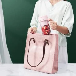 Crushed Ice Juicer Small Juicer Portable Juicer Outdoor Blender Milkshake Juicer (Color : Green, Size : 400ml) -Appliantrix Cheap Store 614w ZP17tL. AC SL1024