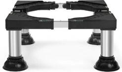 Nefish Mini Fridge Stand Height 7"-8.4" Adjustable Washer And Dryer Stand With 4 Strong Feet Heavy Duty Washing Machine Stand Base Laundry Pedestal Universal Platform For Home Appliance