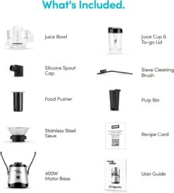 Magic Bullet Mini Juicer With Cup, Black And Silver -Appliantrix Cheap Store 617oYCkiqML. AC SL1500