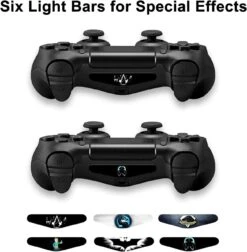 Vinyl Decal Skins For PS4 Console And Controllers- Protective Stickers Cover For PS4 Playstation 4 Console & Two Controllers Accessories -Red And Orange -Appliantrix Cheap Store 619Hy2mCJ4L. AC SL1500