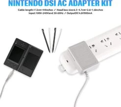 DSi Charger Kit, AC Power Adapter Charger And Stylus Pen For Nintendo DSi, Wall Travel Charger Power Cord Charging Cable -Appliantrix Cheap Store 619f9YXSjtL. AC SL1500