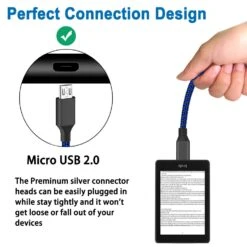 Micro USB Charging Cable 6FT Compatible With Fire HD HDX Tablet 7 8 10,Fast PS4 Charger Cord For Xbox One S/X/Elite,Playstation 4,PS4 Pro/Slim,Samsung S7/S4/J7/J3.Android Cord For Kindle,LG,HTC,Moto -Appliantrix Cheap Store 61AEoJZ7uEL. SL1001