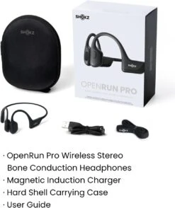 SHOKZ OpenRun Pro - Open-Ear Bluetooth Bone Conduction Sport Headphones - Sweat Resistant Wireless Earphones For Workouts And Running With Premium Deep Base - Built-in Mic, With Hair Band 21 SHOKZ OpenRun Pro - Open-Ear Bluetooth Bone Conduction Sport Headphones - Sweat Resistant Wireless Earphones For Workouts And Running With Premium Deep Base - Built-in Mic, With Hair Band -Appliantrix Cheap Store 61B1IMESbL. AC SL1500
