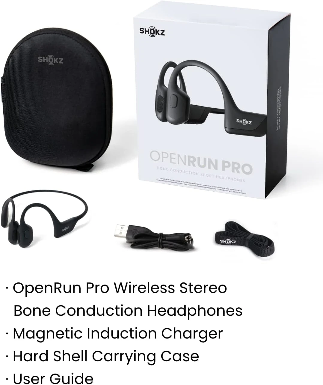 SHOKZ OpenRun Pro - Open-Ear Bluetooth Bone Conduction Sport Headphones - Sweat Resistant Wireless Earphones For Workouts And Running With Premium Deep Base - Built-in Mic, With Hair Band 8 SHOKZ OpenRun Pro - Open-Ear Bluetooth Bone Conduction Sport Headphones - Sweat Resistant Wireless Earphones For Workouts And Running With Premium Deep Base - Built-in Mic, With Hair Band - Image 8
