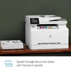 HP Color LaserJet Pro M283fdw Wireless All-in-One Laser Printer, Remote Mobile Print, Scan & Copy, Duplex Printing, Works With Alexa (7KW75A), White 20 HP Color LaserJet Pro M283fdw Wireless All-in-One Laser Printer, Remote Mobile Print, Scan & Copy, Duplex Printing, Works With Alexa (7KW75A), White -Appliantrix Cheap Store 61BgJloyaJL. AC SL1001