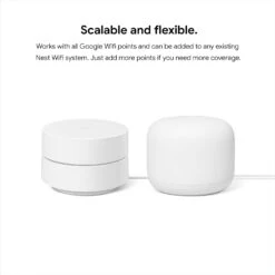 Nest WiFi Router And 2 Points - WiFi Extender With Smart Speaker - Works With Google WiFi (3 Pack) White -Appliantrix Cheap Store 61BhHGsDtfL. AC SL1500