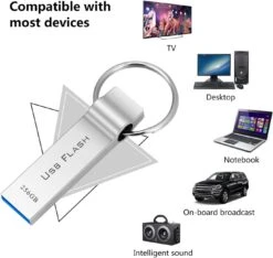 Marryler USB Flash Drive 256GB Waterproof USB Stick High Speed Memory Stick 256GB Ultra Large Storage Metal Thumb Drive With Keychain Design For Laptop Computer Tablet -Appliantrix Cheap Store 61DlP6CUHsL. AC SL1500
