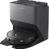 Roborock S8 Pro Ultra Robot Vacuum, Auto-Drying, Self-Washing, Liftable Dual Brush & Sonic Mop, 6000Pa Suction, Self-Refilling, Self-Emptying, Obstacle Avoidance, Black (RockDock Ultra Series)