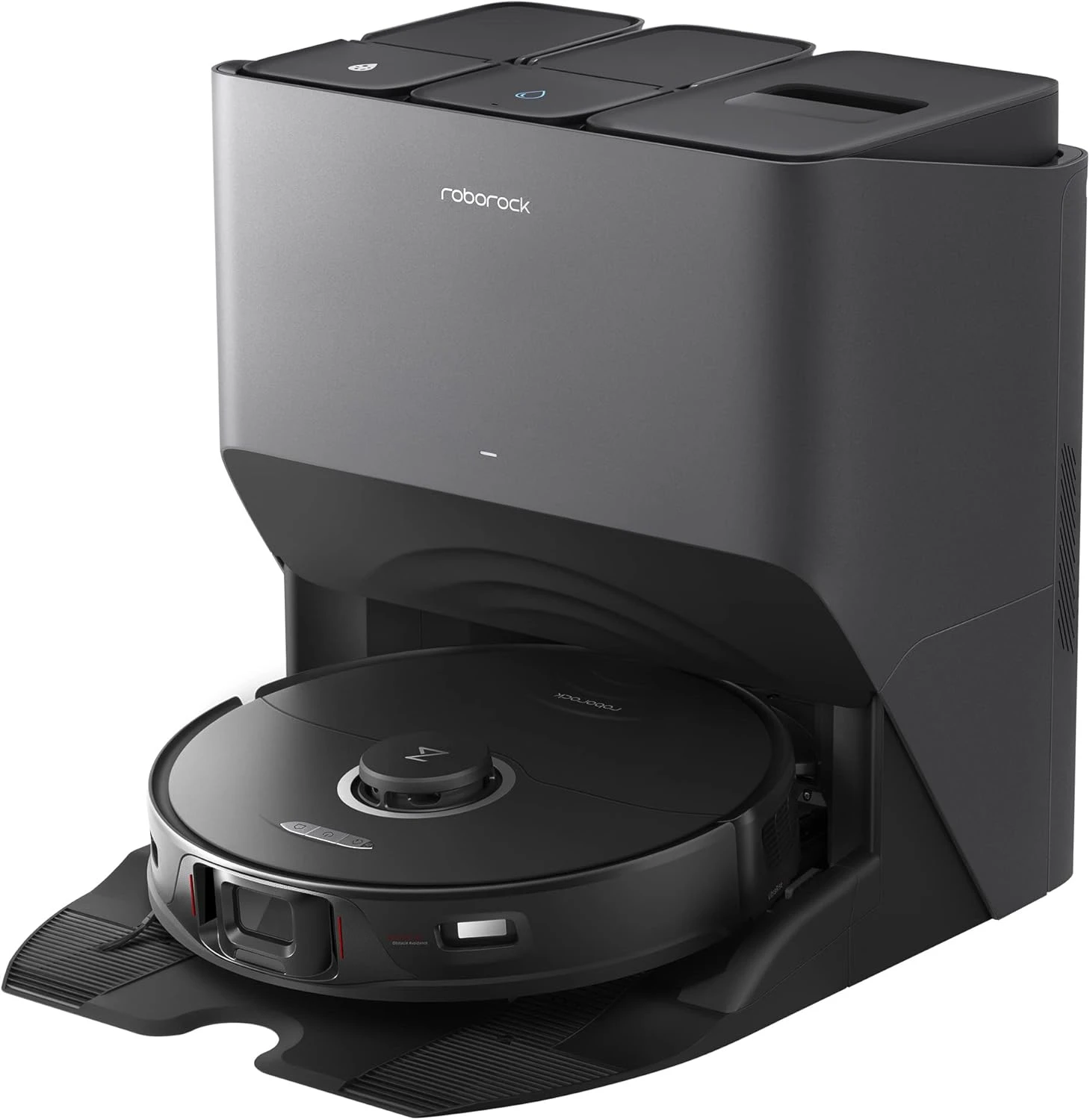 Roborock S8 Pro Ultra Robot Vacuum, Auto-Drying, Self-Washing, Liftable Dual Brush & Sonic Mop, 6000Pa Suction, Self-Refilling, Self-Emptying, Obstacle Avoidance, Black (RockDock Ultra Series) 1 Roborock S8 Pro Ultra Robot Vacuum, Auto-Drying, Self-Washing, Liftable Dual Brush & Sonic Mop, 6000Pa Suction, Self-Refilling, Self-Emptying, Obstacle Avoidance, Black (RockDock Ultra Series)