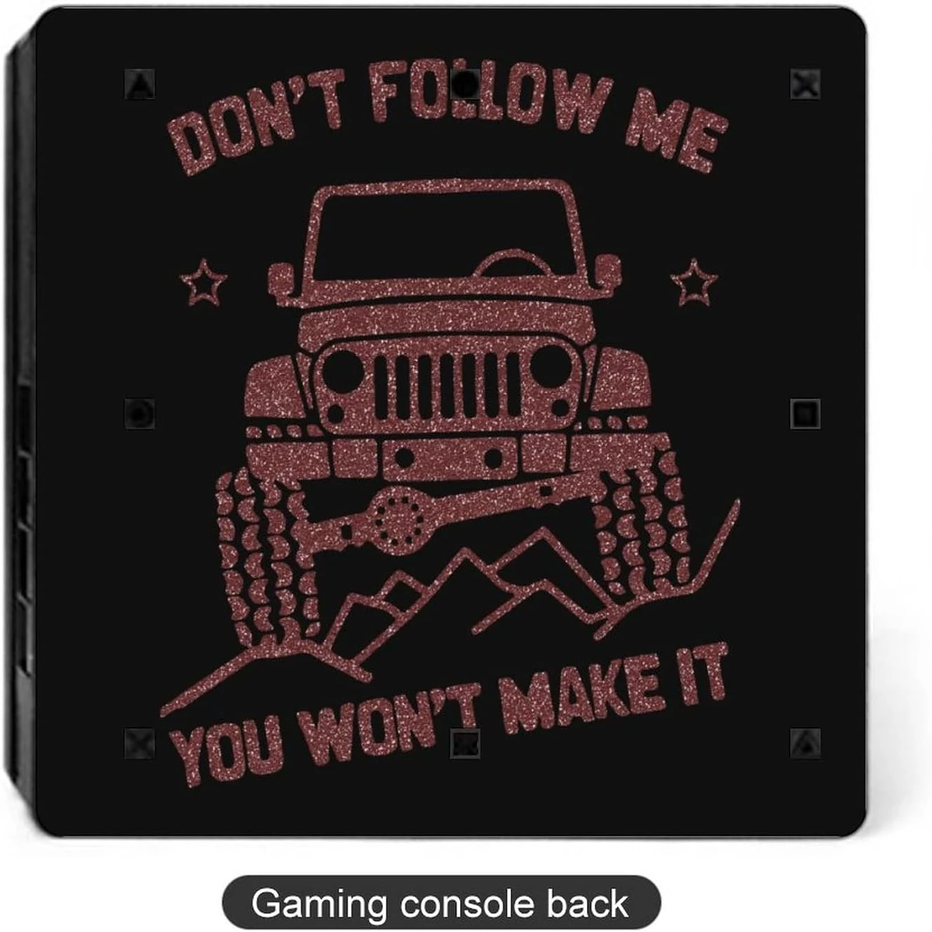 Off Road Vehicle Truck Sticker Skin For PS-4 Slim Console And Controller Full Wrap Skin Protector Cover Compatible With PS-4 Pro 4 Off Road Vehicle Truck Sticker Skin For PS-4 Slim Console And Controller Full Wrap Skin Protector Cover Compatible With PS-4 Pro - Image 4