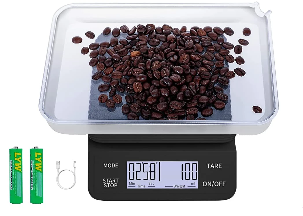 Coffee Scale With Timer, 0.1g/3kg USB Rechargeable, Two Timing Modes, Sound Alarm, Pour Over Drip Espresso Scale, Digital Scale For Baking And Cooking 1 Coffee Scale With Timer, 0.1g/3kg USB Rechargeable, Two Timing Modes, Sound Alarm, Pour Over Drip Espresso Scale, Digital Scale For Baking And Cooking