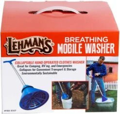Lehman's Manual Clothes Washer Plunger, Portable Breathing Washing Agitator For Bucket, Sink Or Tub -Appliantrix Cheap Store 61FZhJYQVkL. AC SL1500