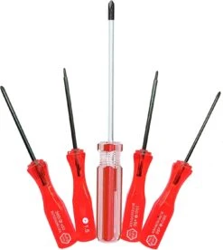 SKZIRI 5in1 Triwing Screwdriver Set Y1.5 2.5 3.0 3 Point Screwdriver And Phillips PH00 PH000 Screwdriver Repair Tool Kit For Switch Lite Joycon Wii DS Lite DSi 3D S GBA SP NDS