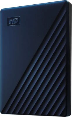 WD 2TB My Passport For Mac, Portable External Hard Drive With Backup Software And Password Protection, Blue - WDBA2D0020BBL-WESN