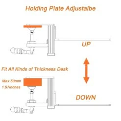 HTLAKIKJ Desk Mount For Flight Sim Joystick-Compatible With Turtle Beach VelocityOne Flightstick For Xbox And Windows-Simulation Controller Joystick Mount Holder(for Turtle Beach Flightstick) 10 HTLAKIKJ Desk Mount For Flight Sim Joystick-Compatible With Turtle Beach VelocityOne Flightstick For Xbox And Windows-Simulation Controller Joystick Mount Holder(for Turtle Beach Flightstick) -Appliantrix Cheap Store 61HGb8ZjhgL. SL1500