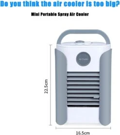 Portable Air Conditioner With Bluetooth Speaker Function,USB Air Coolwr With Handle,Humidifying Air Cooler USB For Bedroom Home Office Outdoor Usage -Appliantrix Cheap Store 61JTzNV3AjL. AC SL1500