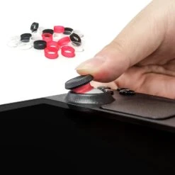 DEVASO 24 Pcs Joystick Protectors, Silicone Elastic Joystick Protective Ring, Reduce Noise, Invisible Protection, Controller Accessories For Steam Deck/Switch/Xbox/ROG Ally/PS5/PS4/PS VR2