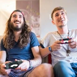 Wireless Controller For PS4,Black Ghost Style High Performance Double Vibration Controller Compatible With Playstation 4 /Pro/Slim/PC With Sensitive Touch Pad,Audio Function, Mini LED Indicator -Appliantrix Cheap Store 61KpgojNQ5L. SL1000