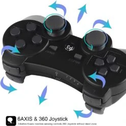 Wireless Controllers For PS3 Playstation 3 Dual Shock (Pack Of 2,ClearBlue And ClearGreen) 10 Wireless Controllers For PS3 Playstation 3 Dual Shock (Pack Of 2,ClearBlue And ClearGreen) -Appliantrix Cheap Store 61KrFB0yhpL. AC SL1100