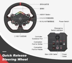 PXN V12 Lite Gaming Steering Wheel - 6Nm Torque Direct Drive Servo Racing Wheel With Pedals, Desktop Mounting Clip, Paddle Shifters, Leather Steering Wheel Cover For PC, PS4, Xbox One, Xbox Series X|S 14 PXN V12 Lite Gaming Steering Wheel - 6Nm Torque Direct Drive Servo Racing Wheel With Pedals, Desktop Mounting Clip, Paddle Shifters, Leather Steering Wheel Cover For PC, PS4, Xbox One, Xbox Series X|S -Appliantrix Cheap Store 61MhkFhh5UL. SL1500