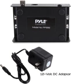 Pyle Phono Turntable Preamp - Mini Electronic Audio Stereo Phonograph Preamplifier With RCA Input, RCA Output & Low Noise Operation Powered By 12 Volt DC Adapter - PP999 , Black 10 Pyle Phono Turntable Preamp - Mini Electronic Audio Stereo Phonograph Preamplifier With RCA Input, RCA Output & Low Noise Operation Powered By 12 Volt DC Adapter - PP999 , Black -Appliantrix Cheap Store 61MkQHWpHL. AC SL1000