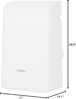 Haier 3-in-1 Portable Air Conditioner, Dehumidifier & Room Fan | 8,500 BTU | Easy Install Kit Included | Auto-Evaporation Technology Eliminates Need To Drain Water | Cools Up To 250 Sq Ft | 115V -Appliantrix Cheap Store 61N38M7oyqL. AC SL1500
