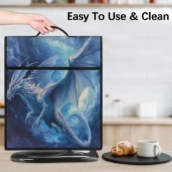 Flying Blue Ice Dragon Coffee Maker Dust Cover, Waterproof Stand Mixer Cover Coffee Machine Dust Cover, Home Small Appliance Guard Aid Assecories Protector For Kitchen Appliance 17in 12 Flying Blue Ice Dragon Coffee Maker Dust Cover, Waterproof Stand Mixer Cover Coffee Machine Dust Cover, Home Small Appliance Guard Aid Assecories Protector For Kitchen Appliance 17in -Appliantrix Cheap Store 61NHnDl36AL. AC SL1200