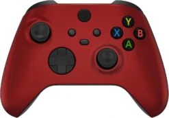 EXtremeRate Soft Touch Scarlet Red Replacement Handles Shell For Xbox Series X Controller, Custom Side Rails Panels Front Housing Shell Faceplate For Xbox Series S Controller - Controller NOT Included -Appliantrix Cheap Store 61NYwK w6lS. AC SL1500