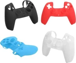 PS5 Game Console 4Pcs Silicone Case, Dust Proof Sweat Proof Anti Squeeze, High Fit Gamepad Sleeve Accessory -Appliantrix Cheap Store 61PX3uvQJLL. AC SL1500