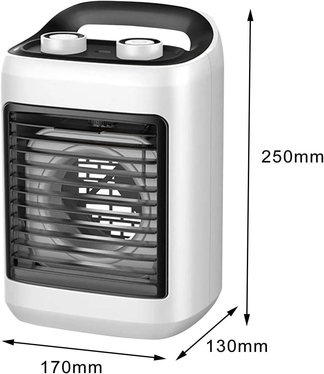 Gazechimp Portable Air Conditioner Evaporative Air Cooler Fan USB Small Quiet Air Conditioning Fan Water Cooling Fan For Household Desktop Home Office 2 Gazechimp Portable Air Conditioner Evaporative Air Cooler Fan USB Small Quiet Air Conditioning Fan Water Cooling Fan For Household Desktop Home Office - Image 2