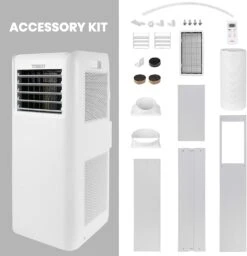 TOSOT 8,000 BTU Air Conditioner Easier To Install, Quiet And 3-in-1 Portable AC, Dehumidifier, Fan For Rooms Up To 250 Sq Ft, Aovia Series, White 15 TOSOT 8,000 BTU Air Conditioner Easier To Install, Quiet And 3-in-1 Portable AC, Dehumidifier, Fan For Rooms Up To 250 Sq Ft, Aovia Series, White -Appliantrix Cheap Store 61R7XboOV5L. AC SL1500