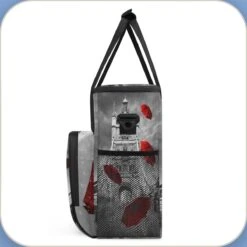 Cfpolar Coffee Maker Carrying Bag Bridge Flying Red Umbrellas Travel Coffee Machine Bag Carrying Organizer Case Portable Single Serve Coffee Brewer Tote Bag Storage Bag For Camping Picnic -Appliantrix Cheap Store 61Rj7C65VL. AC SL1200