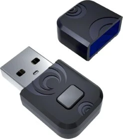 Bluetooth Controller Adapter For PS4/ PS5/ Switch Pro Controller, AOLION Wireless Controller Adapter Compatible With Switch/ Switch Lite/ Windows PC/ Android TV Box/ Steam (Include A Type-c OTG Cable)