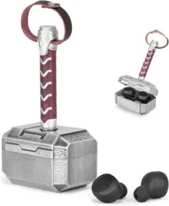 YATLADIS Wireless Earbuds With Thor Hammer Charging Case,5.3 Bluetooth Headphones Stereo Sound Earphones, Marvel Gifts For Men From Daughter -Appliantrix Cheap Store 61S2lR7ACOL. AC SL1500 1