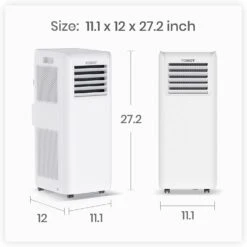 TOSOT 8,000 BTU Air Conditioner Easier To Install, Quiet And 3-in-1 Portable AC, Dehumidifier, Fan For Rooms Up To 250 Sq Ft, Aovia Series, White 17 TOSOT 8,000 BTU Air Conditioner Easier To Install, Quiet And 3-in-1 Portable AC, Dehumidifier, Fan For Rooms Up To 250 Sq Ft, Aovia Series, White -Appliantrix Cheap Store 61SeVxre5mS. AC SL1500
