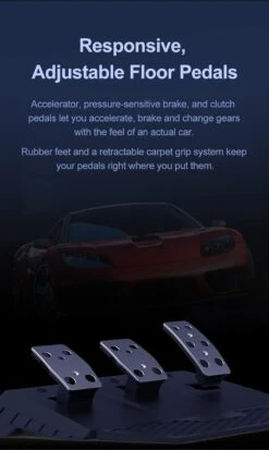 PXN V9 Gaming Racing Steering Wheel, 270/900° Car Simulation, With 3-Pedals And Shifter Bundle Pedal, Paddle Shifters Driving Wheel For PS4, Xbox Series X|S, PS3, PC, Xbox One, Nintendo Switch 15 PXN V9 Gaming Racing Steering Wheel, 270/900° Car Simulation, With 3-Pedals And Shifter Bundle Pedal, Paddle Shifters Driving Wheel For PS4, Xbox Series X|S, PS3, PC, Xbox One, Nintendo Switch -Appliantrix Cheap Store 61TaiME1DBL. SL1500