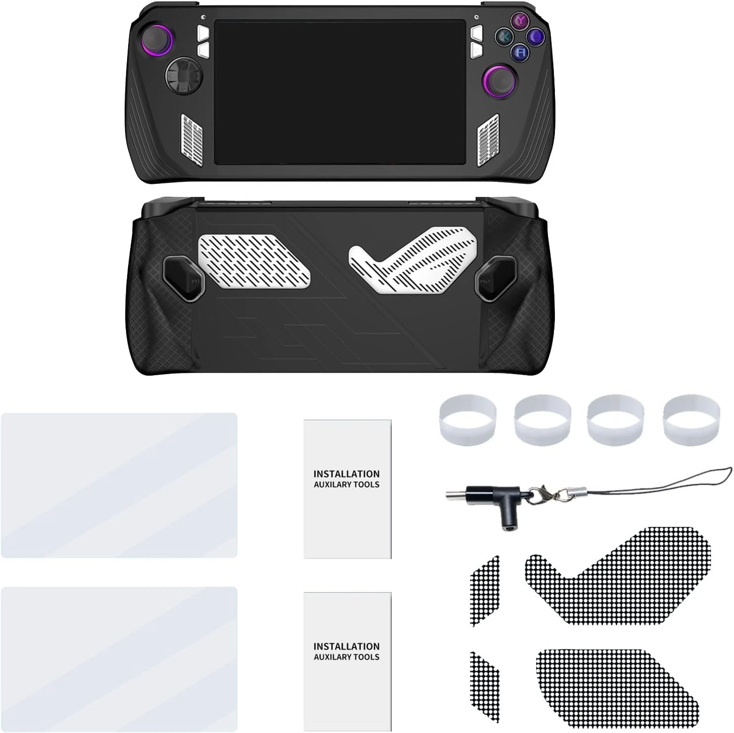 Silicone Case For Rog Clear Silicone Skin Cover Shells Grip Case Handhelds Game Console Case Console Silicone Cover 6 Silicone Case For Rog Clear Silicone Skin Cover Shells Grip Case Handhelds Game Console Case Console Silicone Cover - Image 6