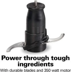 Hamilton Beach Electric Vegetable Chopper & Mini Food Processor, 3-Cup, 350 Watts, For Dicing, Mincing, And Puree, Black (72850) -Appliantrix Cheap Store 61VBwPCjqKL. AC SL1500