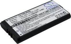 Cameron Sino Battery For Nintendo DSi, NDSi, NDSiL PN:Nintendo C/TWL-A-BP, TWL-003 550mAh / 2.04Wh 7 Cameron Sino Battery For Nintendo DSi, NDSi, NDSiL PN:Nintendo C/TWL-A-BP, TWL-003 550mAh / 2.04Wh -Appliantrix Cheap Store 61VKXDQtLNL. AC SL1500