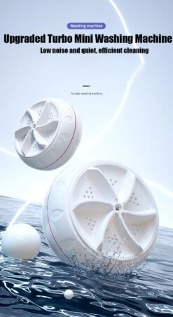 Portable Washing Machine, Ultrasonic Turbine Mini Washing Machine & Dishwasher With Suction Cups For Home Travel College Room RV Apartment, Turbo Washer For Cleaning Sock,Underwear 8 Portable Washing Machine, Ultrasonic Turbine Mini Washing Machine & Dishwasher With Suction Cups For Home Travel College Room RV Apartment, Turbo Washer For Cleaning Sock,Underwear -Appliantrix Cheap Store 61VbyjCCCbL. AC SL1373