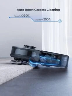 Laresar Robot Vacuum And Mop Combo, Auto Dirt Disposal, Max 3500pa Suction, App Control, Lidar Navigation Smart Mapping, Works With Alexa, Editable Map, L6 Nex Robot Vacuum Cleaner Ideal For Pet Hair -Appliantrix Cheap Store 61VsatgSXUL. AC SL1500