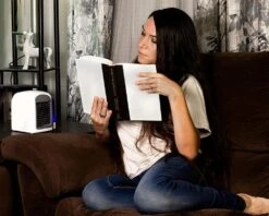 Ultimaxx CORDLESS, Portable Mini Air Conditioner 4-Pack. 3 Speeds (lasts Up To 8 Hours) - 2022 Personal Air Conditioner Is Whisper-Quiet & Doubles As A Humidifier For Bedroom, Desk, Camping & More -Appliantrix Cheap Store 61XYZOwldS. AC SL1000