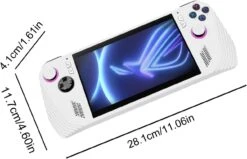 Silicone Protective Case For ROG Ally Gaming Console, 2023 New Silicone Protective Cover, Protector Case For ROG Ally Gamings Handheld Accessories (B), Blue Black Red White Yellow Green, No -Appliantrix Cheap Store 61XuGgjjoeL. AC SL1500