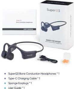 SAMVEK Bone Conduction Bluetooth Headphones With Mic, Qualcomm 3024 Chip, IP68 Waterproof Open Ear Headphones, Wireless Sweatproof Earbuds, Sport Headset For Running, Cycling, Workouts And Gym -Appliantrix Cheap Store 61XvlnykQaL. AC SL1500