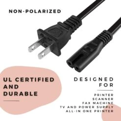 DIGITMON 8FT Premium 2-Prong Replacement AC Power Cable Compatible For Sony Playstation PS3 Slim Game Console -Appliantrix Cheap Store 61Z 5QJitWL. AC SL1500