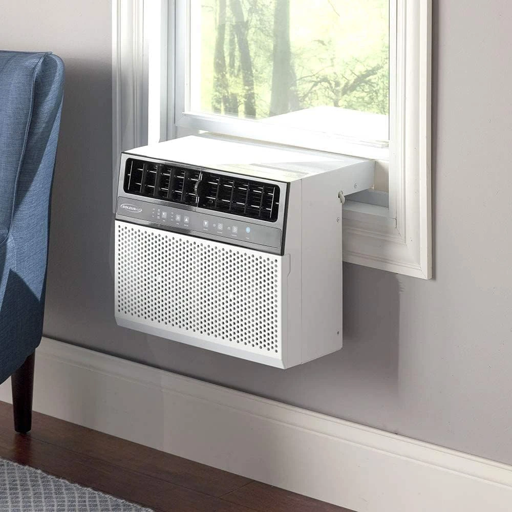 Soleus Air Exclusive 8,000 BTU With WiFi Over The Sill Air Conditioner, Class Of Its Own For Safety And Whisper Quiet, Along With Keeping Your Window View (Fits Up To 11" Wide Window Sill) 1 Soleus Air Exclusive 8,000 BTU With WiFi Over The Sill Air Conditioner, Class Of Its Own For Safety And Whisper Quiet, Along With Keeping Your Window View (Fits Up To 11" Wide Window Sill)