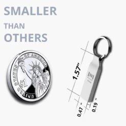 MOSDART 64GB Waterproof Metal USB 2.0 Flash Drive - Keychain Thumb Drive Memory Stick Jump Drive Data Storage For Computers - ExFAT, Shockproof And Dustproof (Silver) -Appliantrix Cheap Store 61aEzhyQONL. AC SL1200